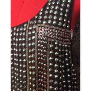 FreePeople-ChromeSequins&ChainEmbellishedDress-L